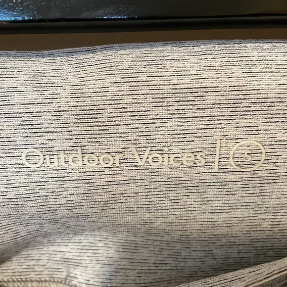 Outdoor Voices Graphite Ash Dove 7/8 Springs Leggings - Picture 2 of 4